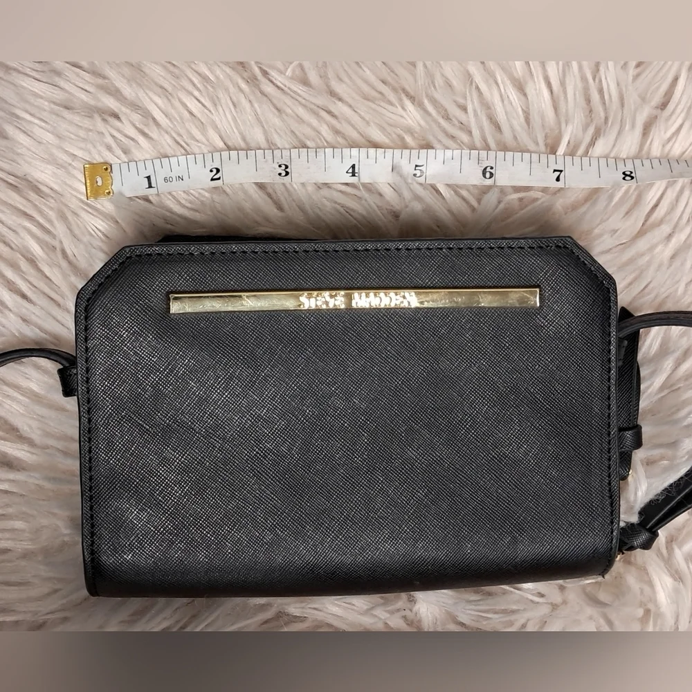 Steve Madden Leather Mini Crossbody Bag